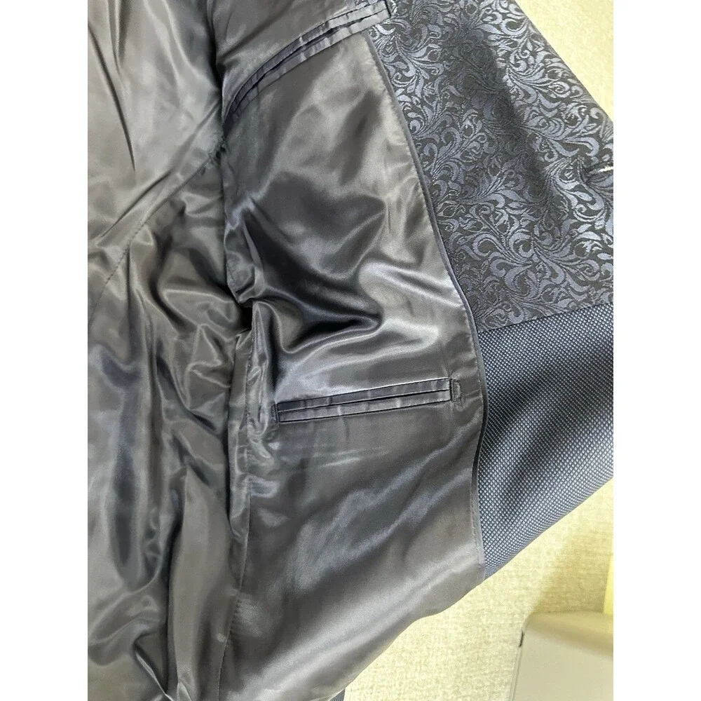 J.Ferrar Evening Edition Mens Stretch Fabric Slim Fit Tuxedo Jacket Size 42R